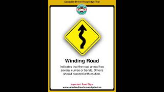 Essential Road Signs You Must Know for Your Driving Test  drivingtest learn canadiandrivingtest [upl. by Enyalahs]