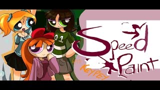 Speedpaint Teen PPG  Growin Up [upl. by Ettenej]