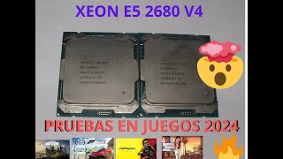 XEON E5 2680 V4 PRUEBAS EN WARZONE GTAV FORZA Y CYBERPUNK VALE LA PENA  CON RTX 2070 SUPER 32GG [upl. by Nuhsed287]