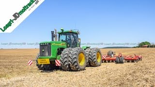 Big John Deere 9420 Jumelés amp Horsch Joker 10 RT  ETA Brocard [upl. by Eedak]