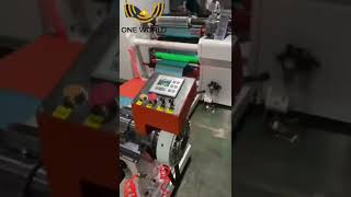 Factory Tour Aluminum Foil Mylar Tape slitting process oneworld machine [upl. by Laicram725]