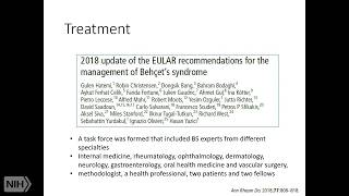 Diagnosis and Management of Behçet’s Disease [upl. by Llerrut240]