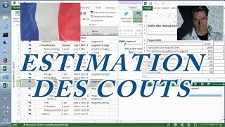 MS Project ● Estimation Des Coûts ● Facile [upl. by Buddie]