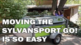 Moving the SylvanSport GO Camper [upl. by Haven]