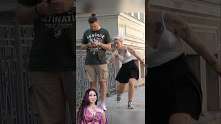 What CRAZY GIRL PRNAK 😱 funnyclips prank joke [upl. by Hardman211]