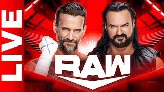 🔴WWE RAW Live Stream CM Punk amp Drew McIntyre to both speak Full Show Reactions 93024 [upl. by Boice]