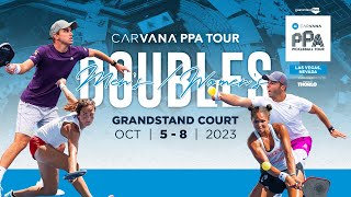 Guaranteed Rate PPA Championships presented by Thorlo Grandstand Court  Men’s and Women’s Doubles [upl. by Asir898]