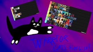 Warrior cats book and protagonist tier list [upl. by Nevaj]