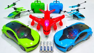 Radio Control Airbus A380 and Remote Control Racing Car Unboxing aeroplane helicopter plane gadi [upl. by Hartwell]