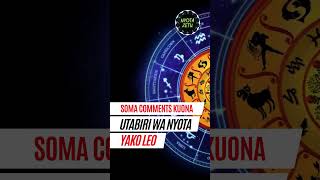 Utabiri wa Nyota Tarehe 9 November 2024 astrology utabiriwanyota [upl. by Cassandry]