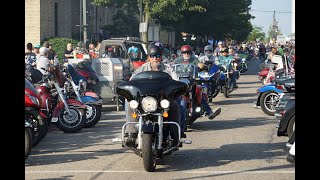 MOTORCYCLE RALLY IN MUSKEGON MICHIGAN 7212023 [upl. by Nerhe428]