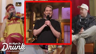 Shane Gillis on Hosting SNL and Media Reaction  We Might Be Drunk [upl. by Koorb]