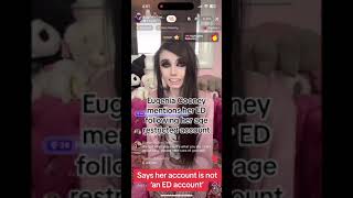 Eugenia Cooney’s went live to explain what’s been going on [upl. by Eceryt670]