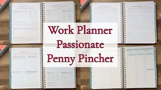 WORK PLANNER  PASSIONATE PENNY PINCHER  GOALS amp PRODUCTIVITY [upl. by Oilime]