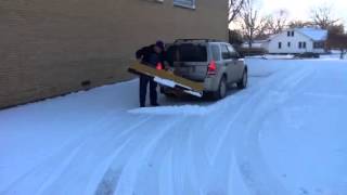 Rear Snow Plow Blade [upl. by Jessi]