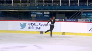 ISU 2014 Jr Grand Prix Zagreb Men Free Skate Daniel SAMOHIN ISR [upl. by Ttoille]