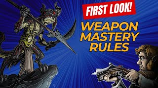 DampD 2024 New Weapon Mastery Rules [upl. by Araeit]