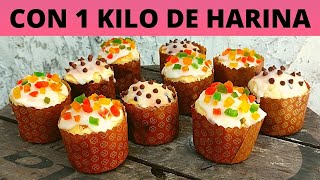 10 pan dulce con 1 kilo de harina Receta Facil👏🏻 [upl. by Atronna]