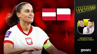 AUSTRIA  POLSKA BARAŻ O EURO 2025 KOMENTARZ ALTERNATYWNY   Robiłem ten mecz [upl. by Joey784]