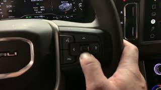 2022 GMC Yukon XL Denali Resetting the oil life meter [upl. by Chris605]