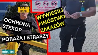 Ochrona STEKOP straszy w Białymstoku  Ubojnia ma mnóstwo zakazów  Szczupak i żołędzie w PERN 191 [upl. by Arramas83]