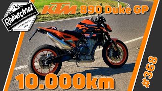 KTM 890 Duke GP nach 10000km  Meine Erfahrungen  №368 [upl. by Ahsit]