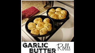 Garlic Butter Rolls  Bread Machine Recipe [upl. by Attenhoj324]