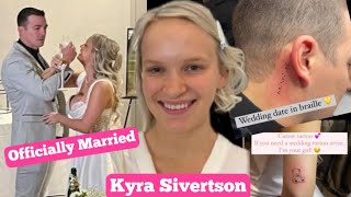 Kyra Renee amp Prestons WEDDINGJesssFam Got A Tattoo [upl. by Retrac]