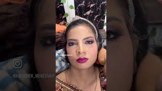 HD bridal make up tutorial❤️❤️ [upl. by Sivert]