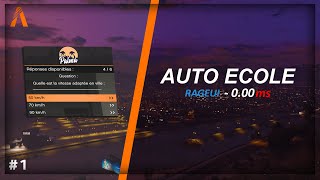 FREE Auto école  RageUI V2  FiveM [upl. by Einimod]