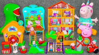 93 Minutes Satisfying with Unboxing Peppa Pig Granddad Dogs Tow Truck And Figures ASMR Review Toys [upl. by Dowski]