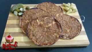 Lahmacun Tarifi \ Evde Pratik Lahmacun Yapımı lahmacun [upl. by Girhiny]