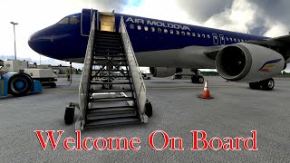 Welcome On Board Airbus A320 Flight to Tromsø Ålesund Vágar and Keflavik Airport [upl. by Shirleen]