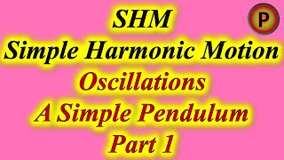 Simple Pendulum equation of motion Forced Oscillation सरल लोलक प्रणोदित दोलन Part 1 11p2106 IN HINDI [upl. by Gnilyam]