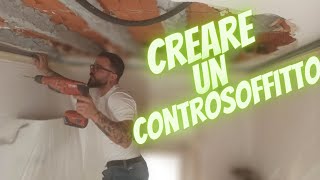 ✅ Come restaurare un soffitto con il cartongesso [upl. by Rozina]