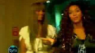 BEYONCE EXCLUSIVE at TYRA BANKS SHOW PART1 [upl. by Nauqahs]