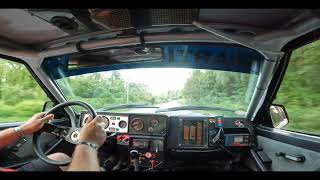 1994 Lancia Delta Integrale EVO 2 Rally test drive [upl. by Carthy]