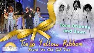 TIE A YELLOW RIBBON ROUND THE OLE OAK TREE 24K Gold Music Shows Tony Orlando amp Dawn HIT Song 70s [upl. by Carnahan]