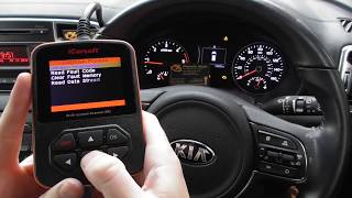 iCarsoft i901 Check Engine Diagnose Reset Kia Hyundai P003700 [upl. by Brent]