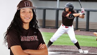 Olivia Pichardo the First Female Named to a Division I Baseball Team [upl. by Cung965]