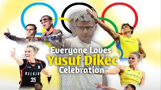 Everyone Loves Yusuf Dikec Celebration in Olympic 2024 👈yusufdikecytviral youtubevideoolympics [upl. by Marka]