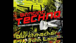 BANGING TECHNO sets  002  Durchmacher and John Lang [upl. by Eidroj]