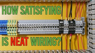 Schaublin 125CNC retro fit  episode 27  power wiring [upl. by Fayina]