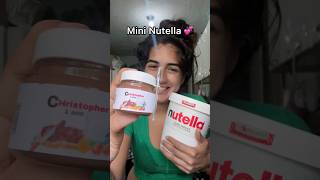 Mini nutella Personalizada pra dar de lembrancinha em festa [upl. by Allcot]