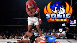 Sonic the Fighters  Knuckles Easy SPEEDRUN [upl. by Eocsor]