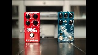 REVERB SHOOTOUT TC Electronic Hall of Fame 2 vs Walrus Audio Fathom [upl. by Pascasia]