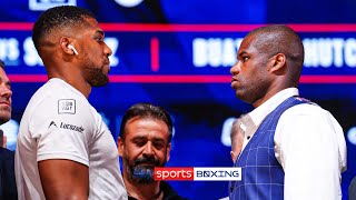 FIRST FACEOFF 🔥  FUll Anthony Joshua vs Daniel Dubois press conference [upl. by Margaux]