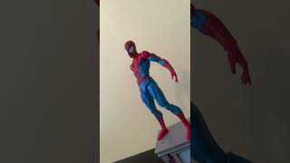 Posing MAFEX SpiderMan spiserman mafex actionfigures peterparker marvel shorts mcu [upl. by Aala]