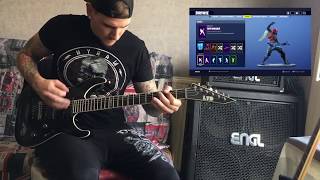 Fortnite guitar rock out  cover by axl [upl. by Sophia]