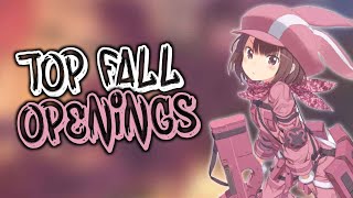 My TOP Anime Openings of Fall 2024 [upl. by Sgninnej]